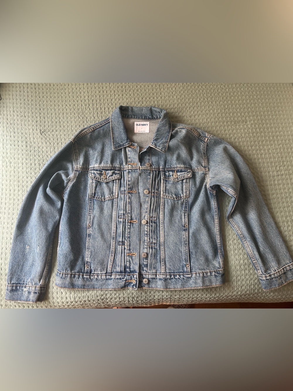 Old Navy Faded Blue Denim Jacket